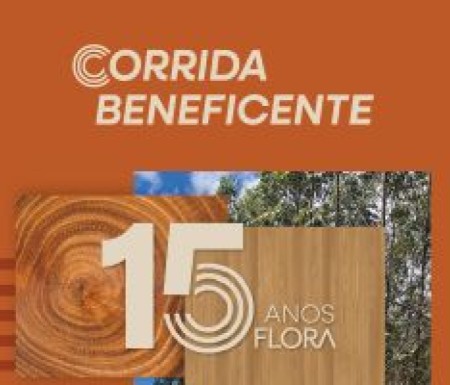 Flora comemora 15 anos com Corrida Beneficente
